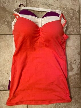 Energie Coral Built-In Bra Camisole With Two Bonus Camisoles